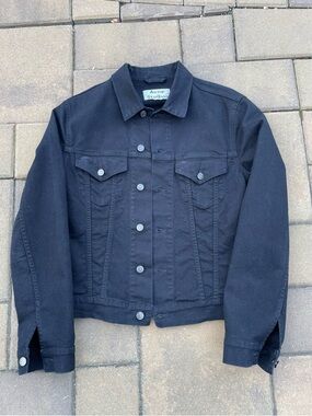 Acne Studios Who Black Denim Jacket SS16